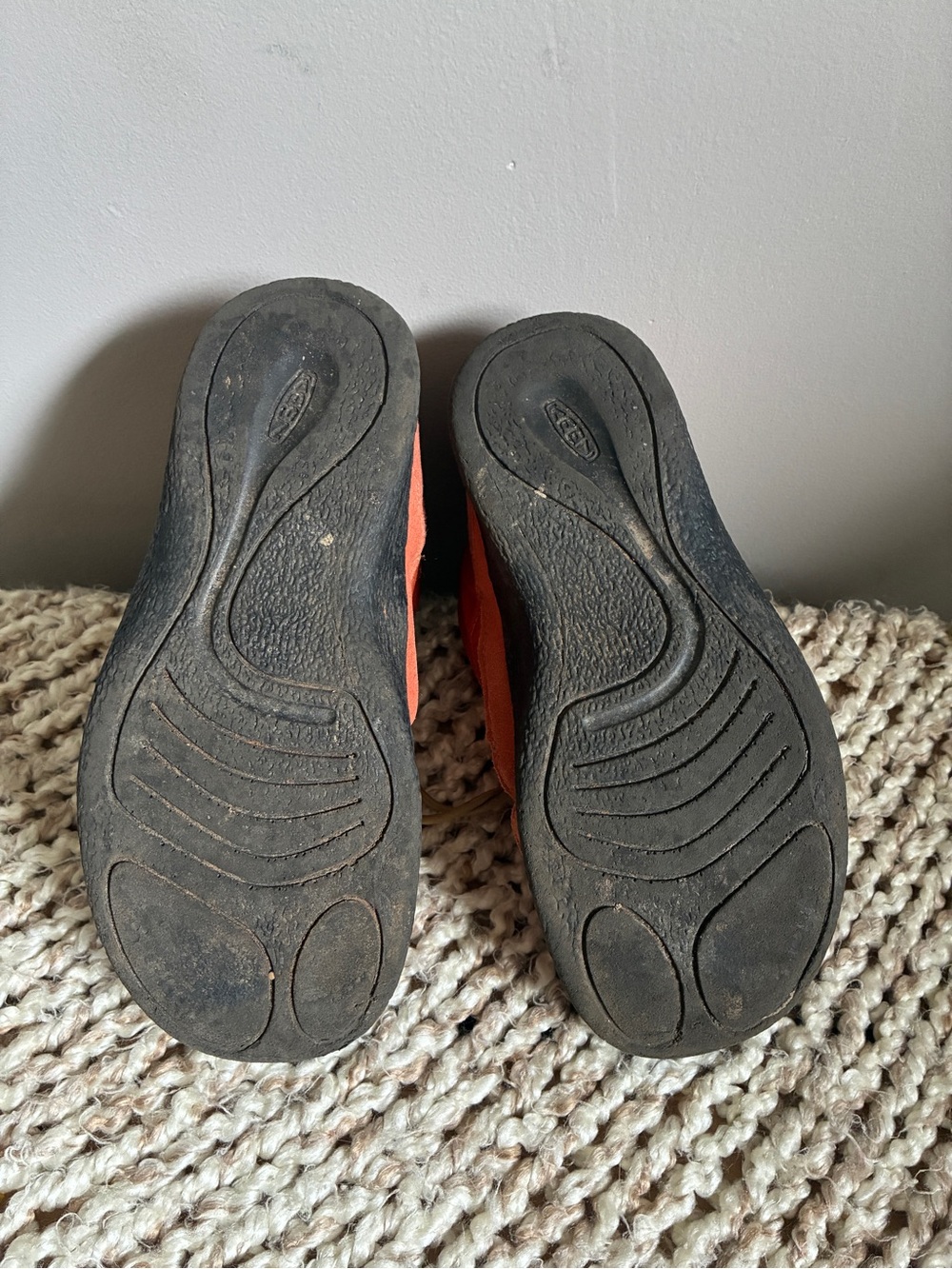 Keen Kids Orange Lace-Up Chukka Boots - Picture 3 of 9